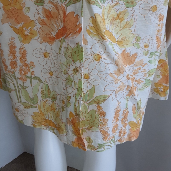 GYMBOREE WOMEN'S 100% COTTON YELLOW 3QTR SPRING COAT SZ L - Picture 9 of 12